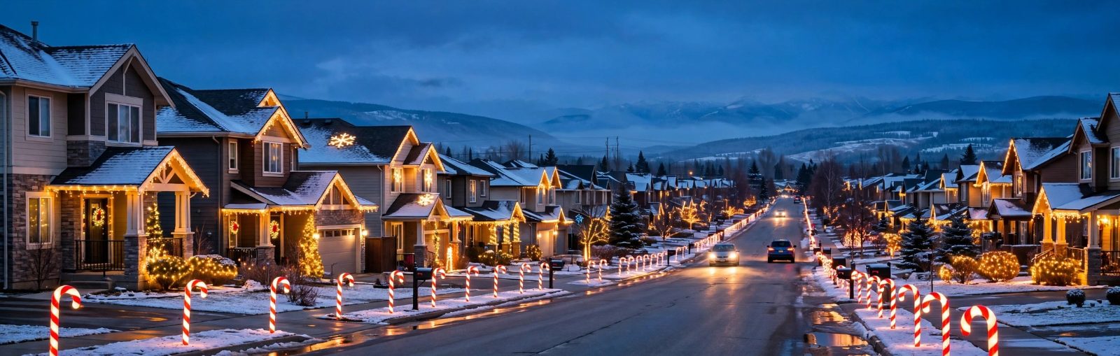 Kelowna's Candy Lane Christmas Light Tour
